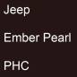 Preview: Jeep, Ember Pearl, PHC.